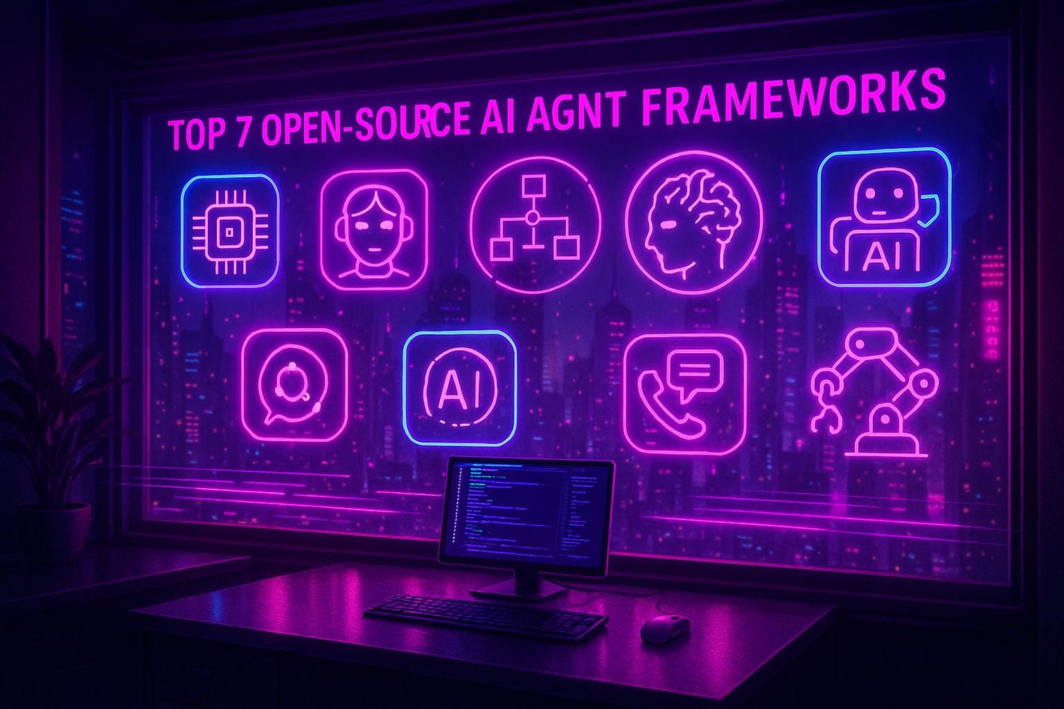 Top 7 OpenSource AI Agent Frameworks
