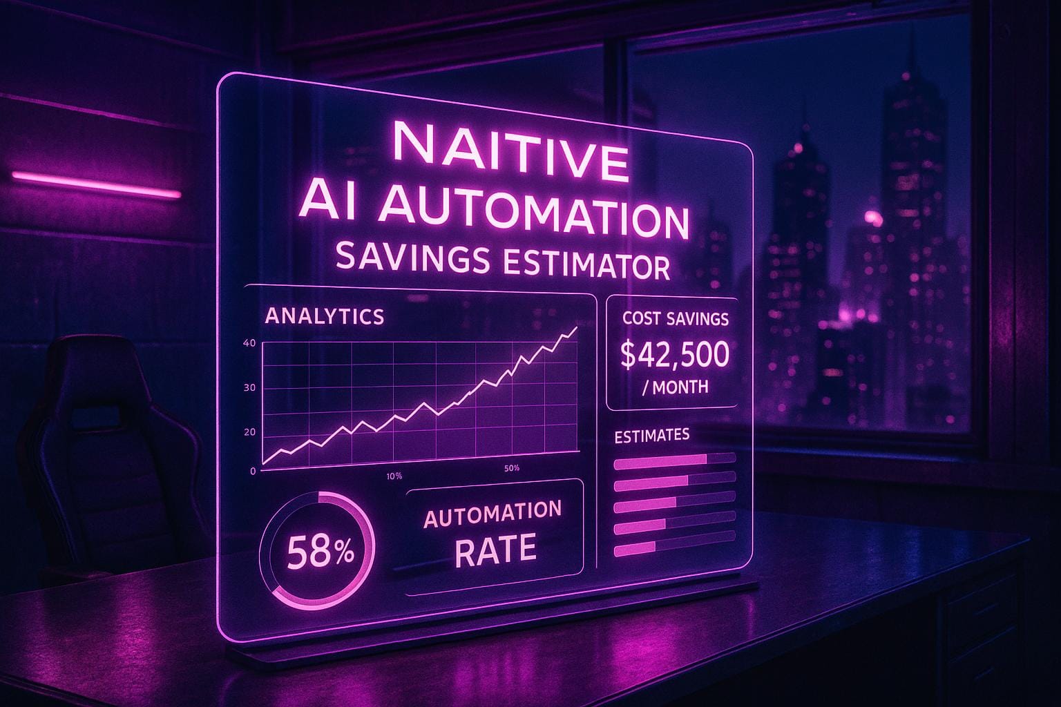 AI Automation Savings Estimator Tool