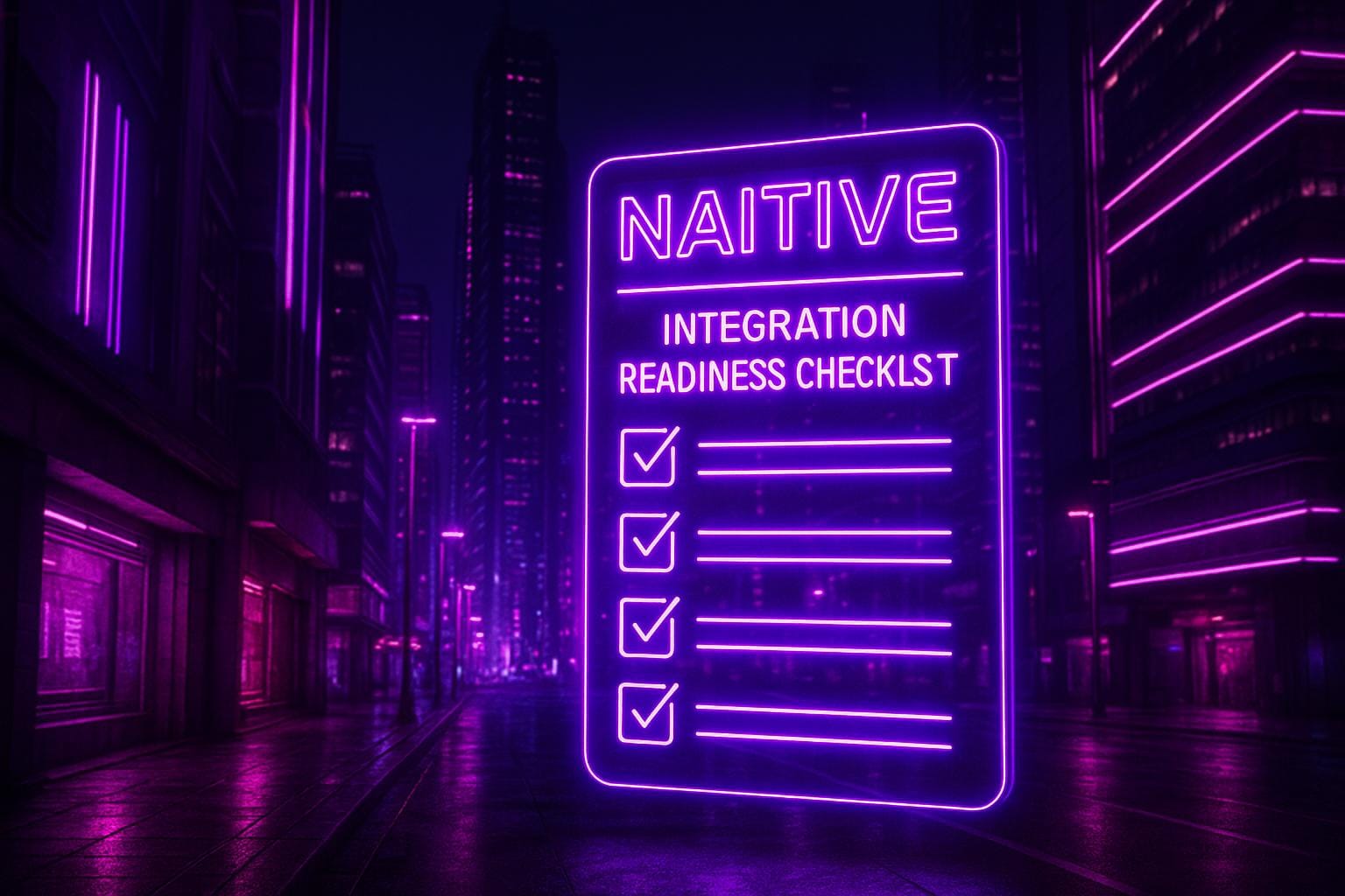 AI Integration Readiness Checklist