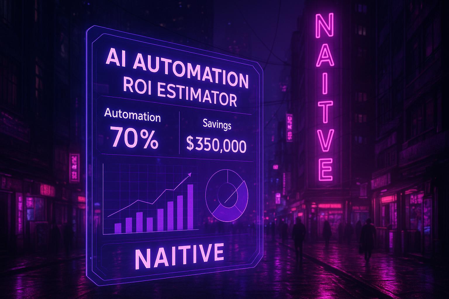 AI Automation ROI Estimator