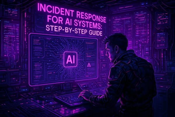 Incident Response for AI Systems: Step-by-Step Guide