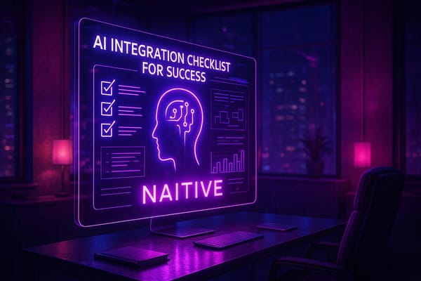 AI Integration Checklist for Success